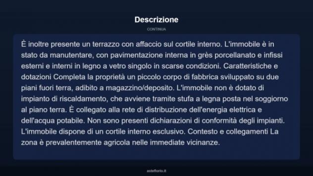 Immobile in asta di 114 m² con più di 5 locali in vendita a Castelspina - Foto 8