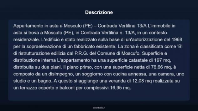 Immobile in asta di 197 m² con più di 5 locali in vendita a Moscufo - Foto 17