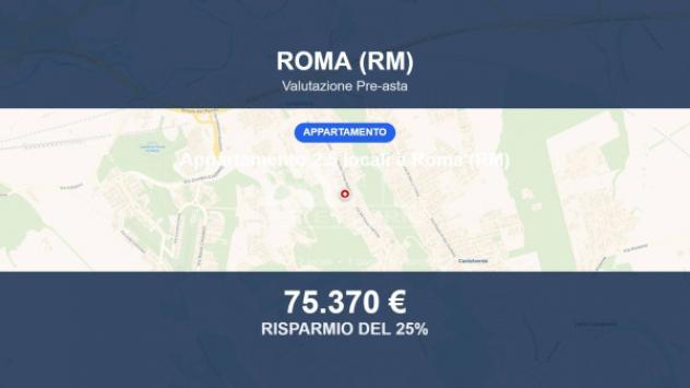 Immobile in asta di 56 m² in vendita a Roma