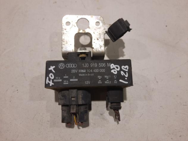 CENTRALINA VENTOLA RADIATORE VOLKSWAGEN Fox 1° Serie 1J0919506M benzina 1.2 (0511)