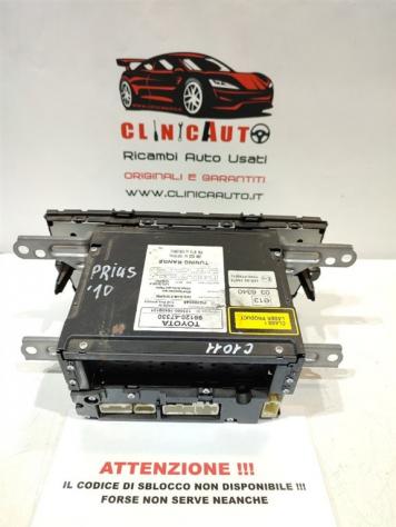 AUTORADIO TOYOTA Prius 3° Serie 86120-47330 2ZRFXE (0916) - Foto 4