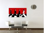 Quadro Beatles dipinto a mano pop art Arredamento
