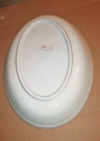 Piatto di grandi dimensioni ovale "sperlunga" in ceramica decorata - Foto 4