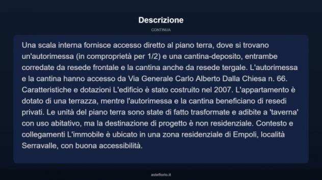 Immobile in asta di 45 m², box auto in vendita a Empoli - Foto 5