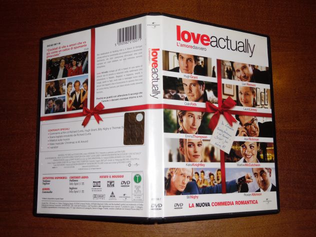 FILM IN DVD COME NUOVO,RARO,ORIGINALE,COMPLETO,FUNZIONANTE"LOVE ACTUALLY-L'AMORE - Foto 4