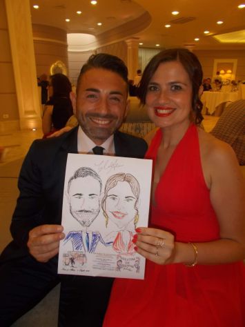 CARICATURISTA RITRATTISTA matrimoni, comunioni, battesimi, compleanni, lauree - Foto 4