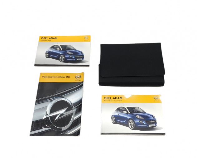 LIBRETTO USO E MANUTENZIONE OPEL Adam 1° Serie A 14 XEL, B 14 XEL, D 14 XEL (13)