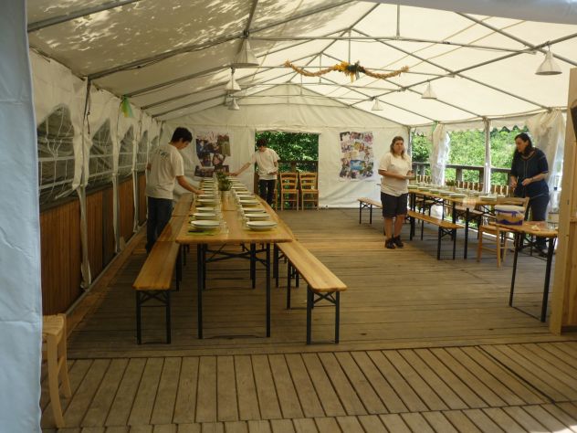 Strutture per Ristoranti, Bar 6 x 10 in Acciaio telo in Pvc - Foto 7