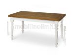 Tavolo allungabile bicolore- L.160 cm - Nuovo