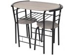 Set da Bar Colazione MDF tavolo con due sgabelli