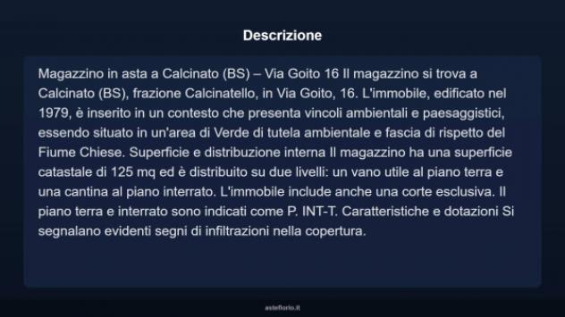 Immobile in asta di 125 m² in vendita a Calcinato - Foto 3