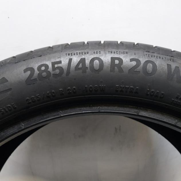2 GOMME 285 40 20 CONTINENTAL A61590 - Foto 7
