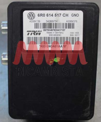 6R0614517CH Skoda Rapid centralina ABS gruppo pompa TRW