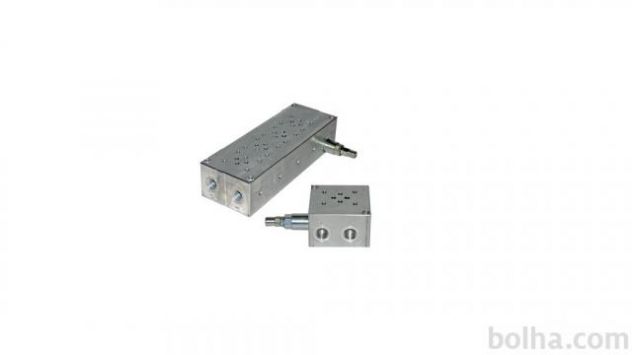 -IDRAULICO MANUALE E VALVOLA ELETTROMAGNETICA CETOP 12/24/230V - Foto 3