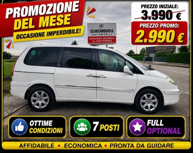 Peugeot 807 2.2 HDi 170CV