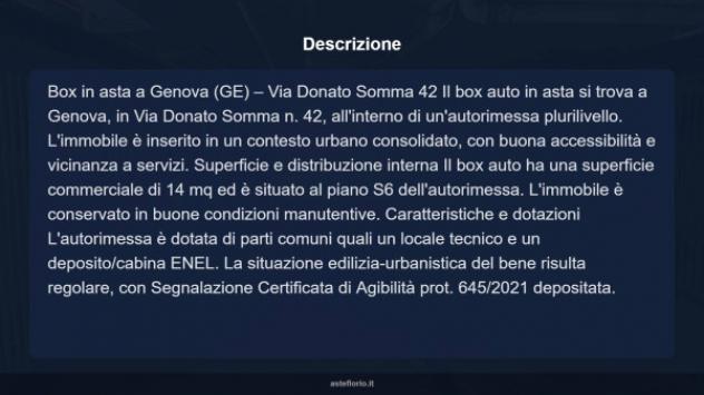 Immobile in asta di 14 m² in vendita a Genova - Foto 7