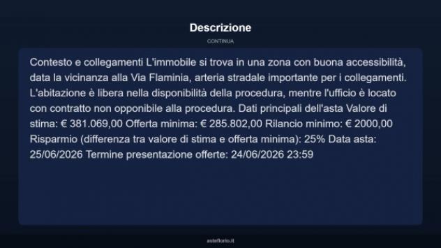 Immobile in asta di 325 m² in vendita a Riano - Foto 10
