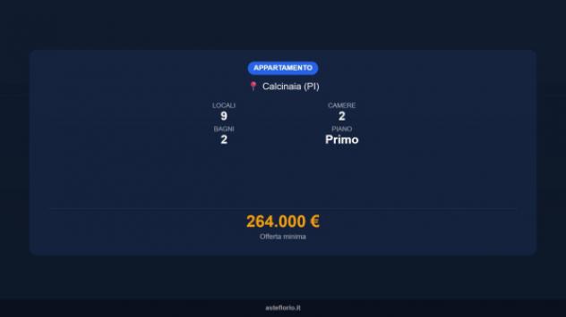 Immobile in asta di 150 m² in vendita a Calcinaia - Foto 15