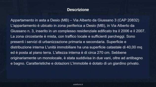 Immobile in asta di 40 m² in vendita a Desio - Foto 17