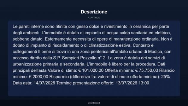 Immobile in asta di 95 m² in vendita a Modica - Foto 4
