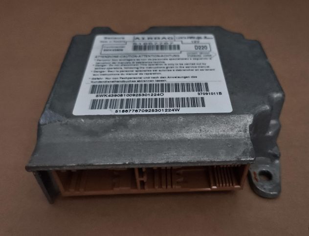 51867767 ECU CENTRALINA AIRBAG FIAT 500 5WK43908 D220 51867767 - Foto 2
