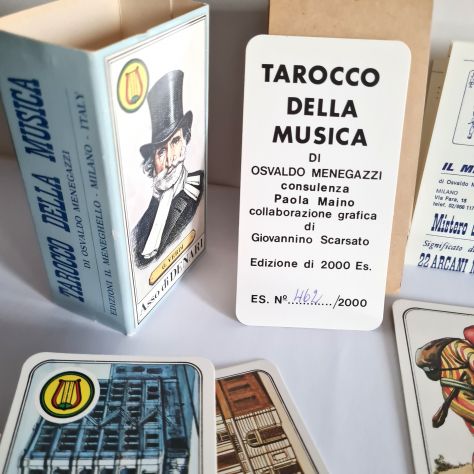 Tarocco della Musica” , edizione numerata N° 462/ 2000 di Osvaldo - Foto 4