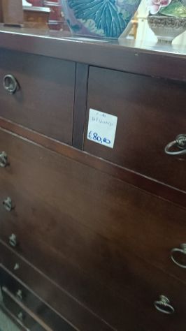Settimino Alto in Legno Color Noce – 25211 - Foto 2