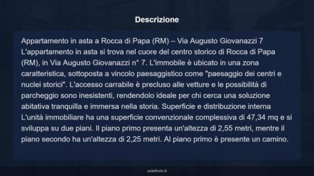 Immobile in asta di 47 m² in vendita a Rocca di Papa - Foto 13