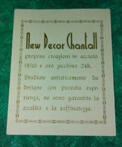Due vassoi CHANTALL art.191, in acciaio inox con alcune placcature in oro 24kt. - Foto 2