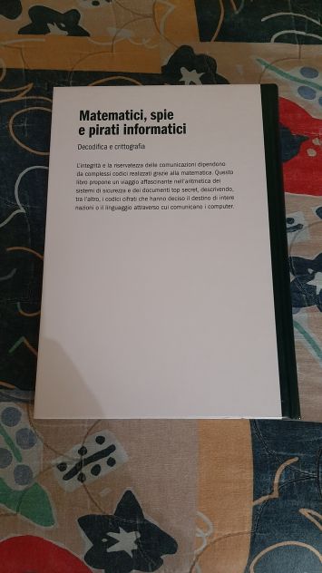 Libro in ottimo stato - Matematici Spie e Pirati Informatici - Mondo Matematico - Foto 2