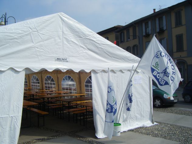 10 Set Panche e Tavoli Pieghevoli per Sagre, Noleggio Professionali 220 x 67 - Foto 2