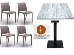 Set Parma Sedie e Tavoli Per Arredamento Bar Ristorante Pub Pizzeria