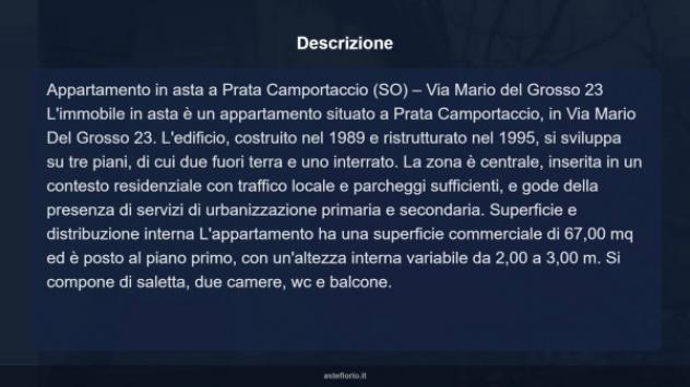 Immobile in asta di 67 m² in vendita a Prata Camportaccio - Foto 8