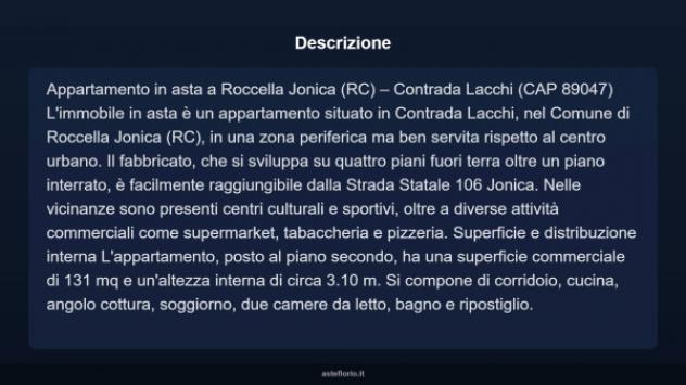 Immobile in asta di 131 m² in vendita a Roccella Ionica - Foto 4