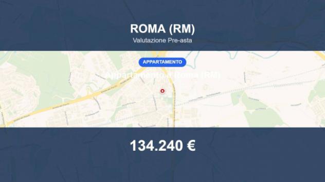 Immobile in asta di 144 m², box auto in vendita a Roma