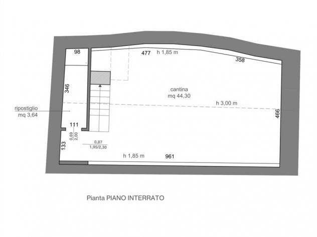 UFFICIO AL PIANO TERRA CON CANTINA E POSTO AUTO PRIVATO - Foto 10