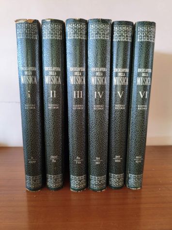 Enciclopedia della Musica Rizzoli 1972