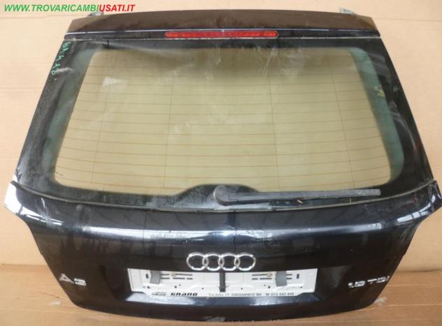 PORTELLO POST. NERO MET Carrozzeria Lamierati esterni Portello Portello post. AUDI - A3 3 porte - 01-06-2003 - 01-06-2008