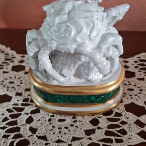 Figurina Porcellana Mangani vintage ' CANCRI '. piccola mancanza parte d - Foto 3