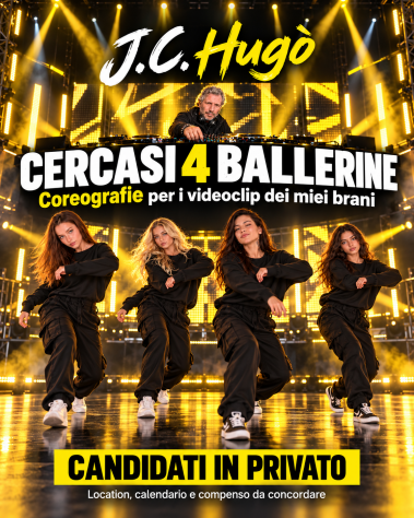 🎬💃 CERCASI 4 BALLERINE — ENTRA NELLA CREW DI J.C. HUGÒ - Foto 2