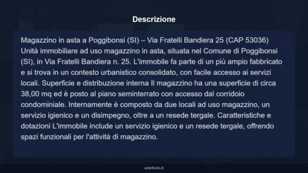 Immobile in asta di 38 m² in vendita a Poggibonsi - Foto 10