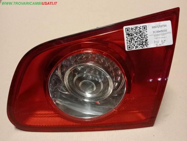 FANALE POST.DX.(PARTE INT.) 3C9.945.094.08S  Parti elettriche  Fanaleria  Fanali  Fanale int. post. d VOLKSWAGEN - PASSAT - 01-04-2005 - 01-10-2010