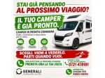 Stai gipensando al prossimo viaggio? Il tuo camper gipronto. PRONTA CONSEGNA