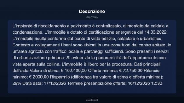Immobile in asta di 64 m² in vendita a Beverino - Foto 12