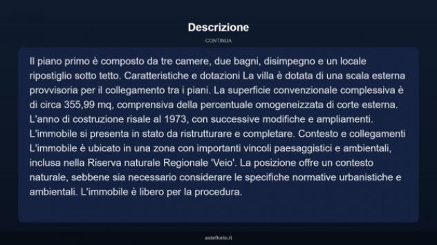 Immobile in asta di 171 m² in vendita a Roma - Foto 5