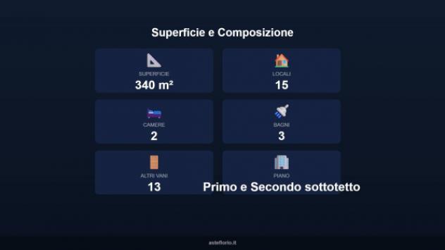 Immobile in asta di 340 m² con più di 5 locali in vendita a Santa Croce sull'Arno - Foto 2