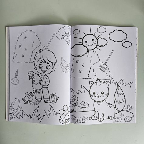 Libro da Colorare, Colouring Book - Furetto A4 - 2026 - TRACCIATA!! - Foto 2