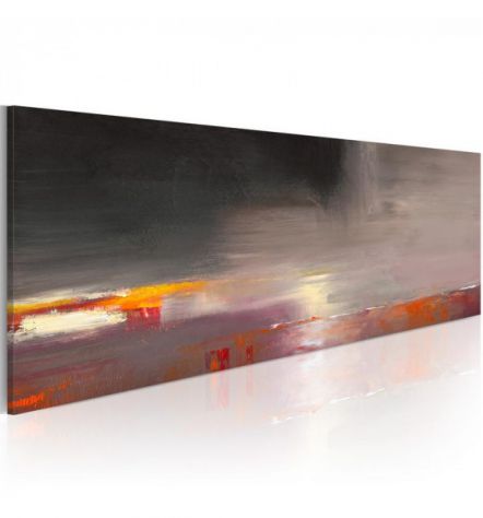 Quadro Artigianale ARREDALACASA N. 20 Cm. 100x40 Dipinto A Mano