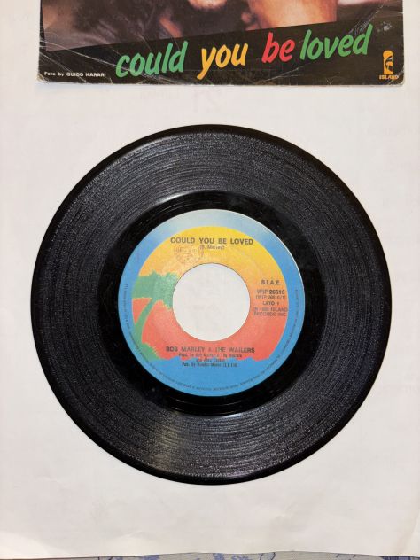 VINILE OTTIME CONDIZIONI RARO 45 GIRI:BOB MARLEY”COULD YOU BE LOVED”1’STAM - Foto 5