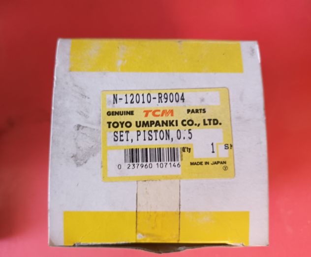 NISSAN Engine H20 - PISTON Set Over Size 0.50 code 12010-R9004 - Foto 3